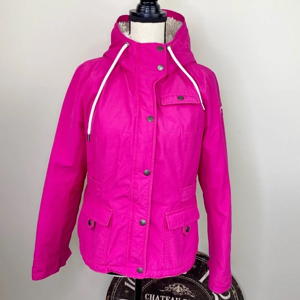 Abercrombie & Fitch Pink Waist coat jacket size L